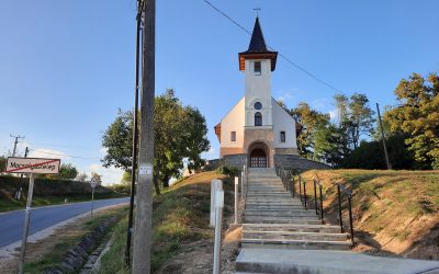 Templomavatás Mocsolyástelepen.