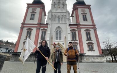 1. nap. Elindult a zarándokcsapat Mariazellből