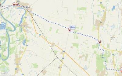 2025/10. nap, Tokaj-Hídalmás jelzésfestés, Buj