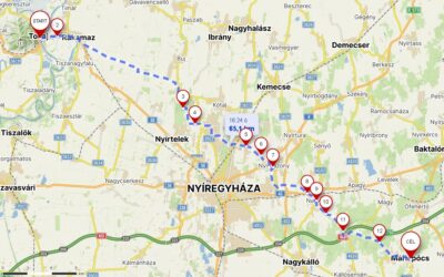 2026/ 6. nap, Nyírpazony – Napkor közti jelzésfestés