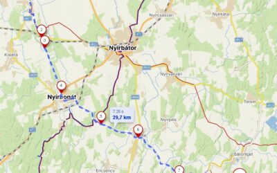 2026/ 13. nap. Jelzésfestés Nyírbogáton